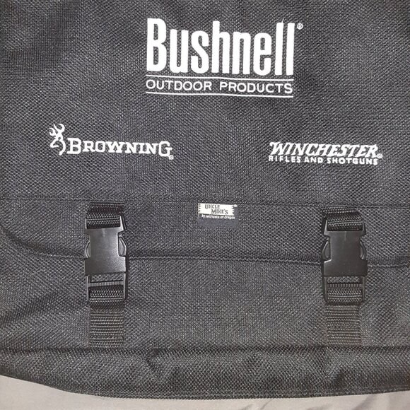 Like New-Tough Brief Case / Book Bag * Uncle Mike's Black or Bushnell * Cordura - Picture 8 of 13